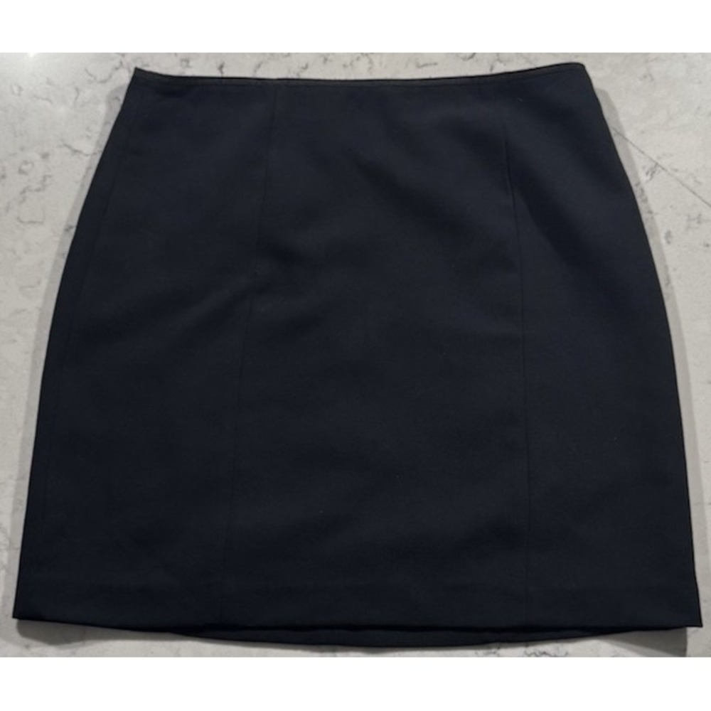 VTG 90s GAP Pencil Skirt Womens 10 Black Lined Career Casual Goth Whimsigoth